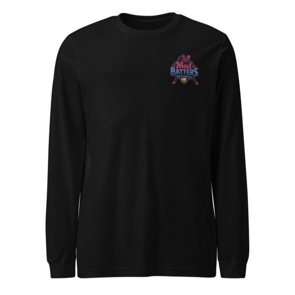 MadBatters Softball 15479950 Unisex Long Sleeve Tee | Bella + Canvas 3501