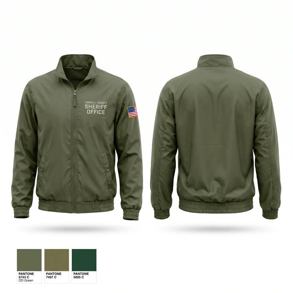 Windbreaker, TERRELL COUNTY SHERIFF OFFICE, Police, Teamtime, Team time, sublimation, custom sports apparel, team uniforms, spirit wear, spiritwear, sports uniforms, custom shirts, team store, custom team store, fundraiser sports, apparel fundraiser