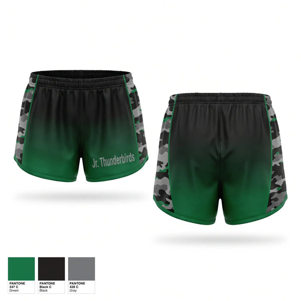 Womens Shorts, Jr. Thunderbirds, Baseball, Teamtime, Team time, sublimation, custom sports apparel, team uniforms, spirit wear, spiritwear, sports uniforms, custom shirts, team store, custom team store, fundraiser sports, apparel fundraiser