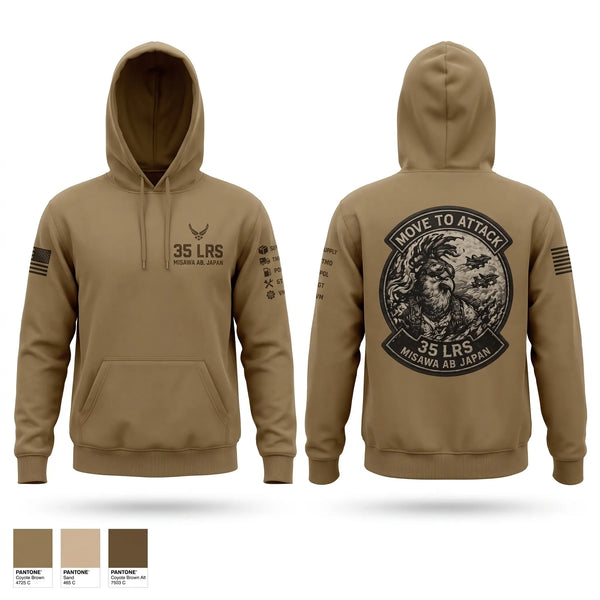 Hoodie, 35 LRS, Air Force, Teamtime, Team time, sublimation, custom sports apparel, team uniforms, spirit wear, spiritwear, sports uniforms, custom shirts, team store, custom team store, fundraiser sports, apparel fundraiser