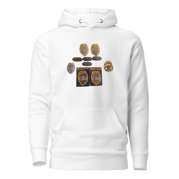 Unisex Hoodie - 1 - White