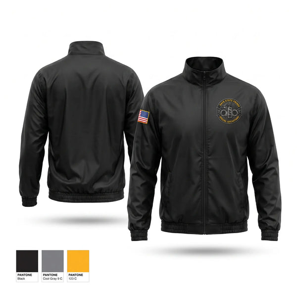 Windbreaker, Hays State Prison Special Operations, Police, Teamtime, Team time, sublimation, custom sports apparel, team uniforms, spirit wear, spiritwear, sports uniforms, custom shirts, team store, custom team store, fundraiser sports, apparel fundraiser