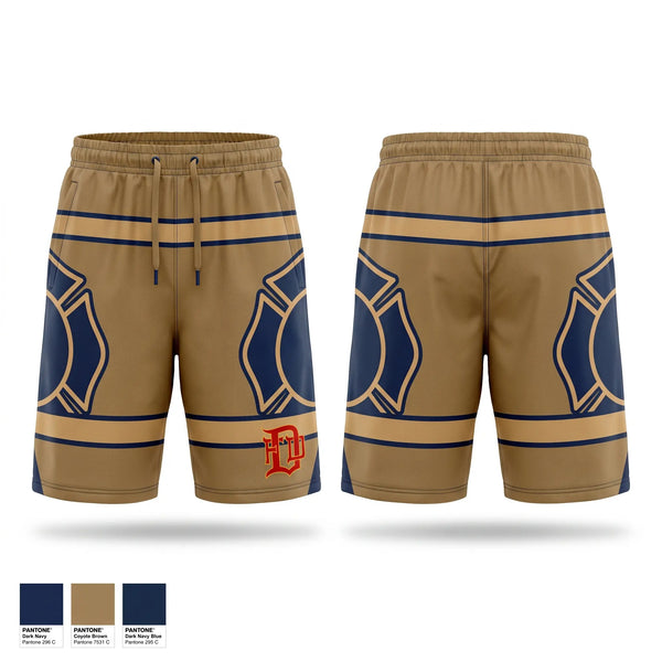 Athletic Shorts With Pockets, Danvers Fire & Rescue, Fire Department, Teamtime, Team time, sublimation, custom sports apparel, team uniforms, spirit wear, spiritwear, sports uniforms, custom shirts, team store, custom team store, fundraiser sports, apparel fundraiser