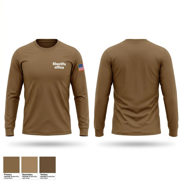 Long Sleeve Performance Shirt, Sheriffs office, Police, Teamtime, Team time, sublimation, custom sports apparel, team uniforms, spirit wear, spiritwear, sports uniforms, custom shirts, team store, custom team store, fundraiser sports, apparel fundraiser