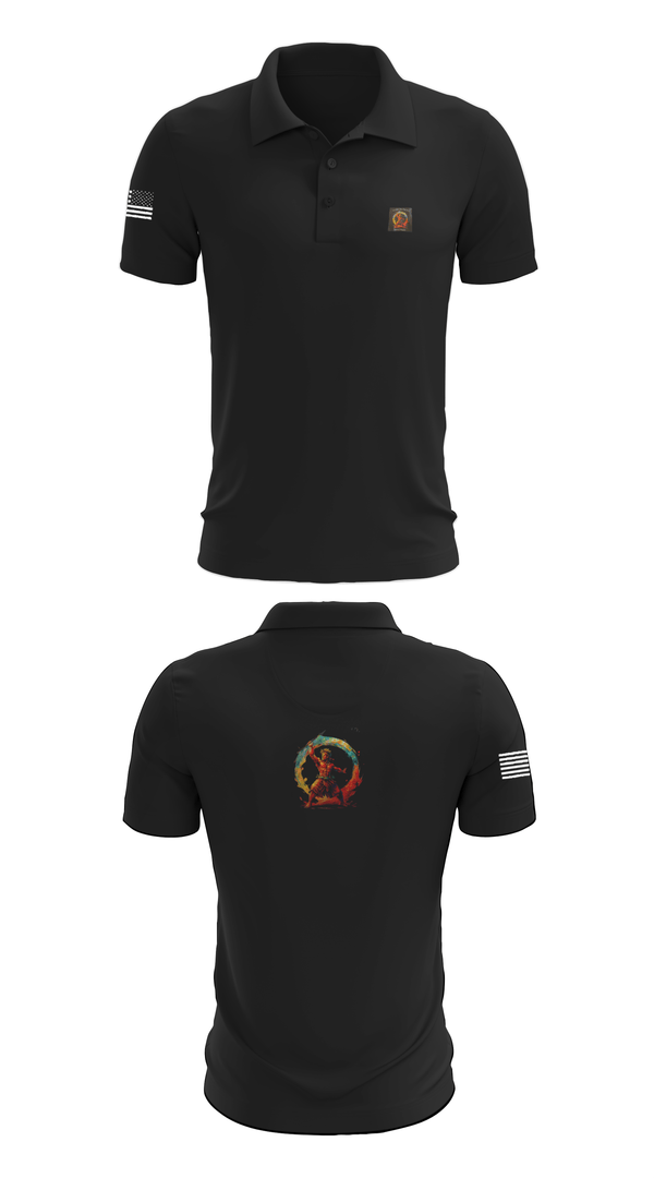 Short Sleeve Performance Polo, 413th CSB, Army, Teamtime, Team time, sublimation, custom sports apparel, team uniforms, spirit wear, spiritwear, sports uniforms, custom shirts, team store, custom team store, fundraiser sports, apparel fundraiser