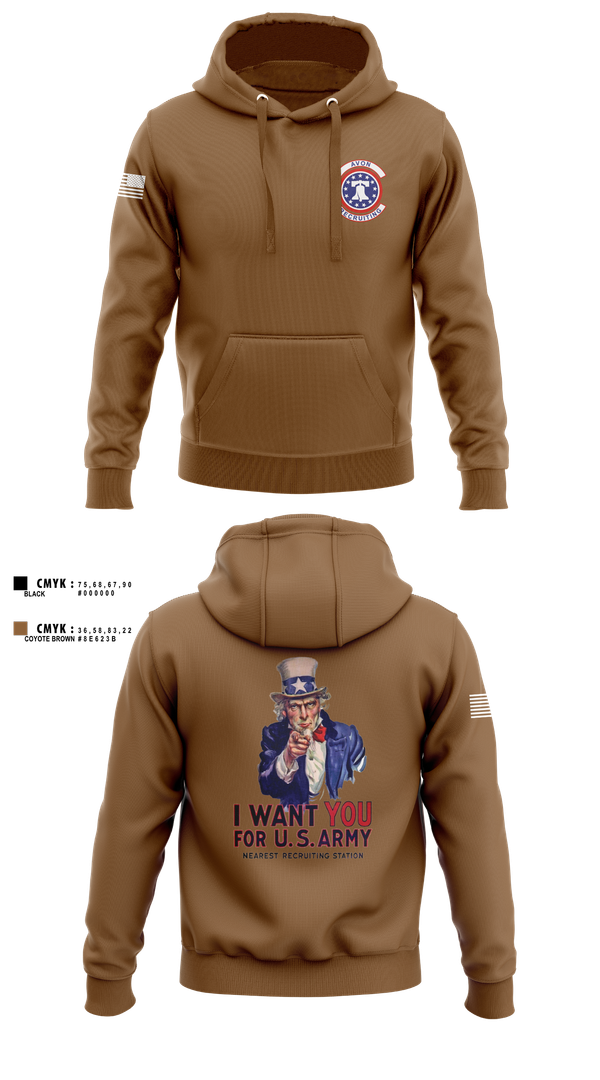 Hoodie, US Army I Want You, Army, Teamtime, Team time, sublimation, custom sports apparel, team uniforms, spirit wear, spiritwear, sports uniforms, custom shirts, team store, custom team store, fundraiser sports, apparel fundraiser