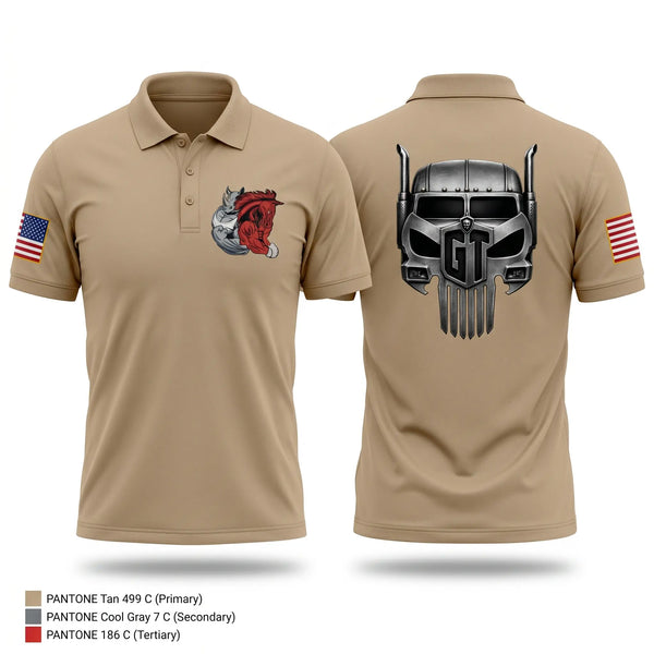 Short Sleeve Performance Polo, 801 REDHORSE TRAINING, Air Force, Teamtime, Team time, sublimation, custom sports apparel, team uniforms, spirit wear, spiritwear, sports uniforms, custom shirts, team store, custom team store, fundraiser sports, apparel fundraiser