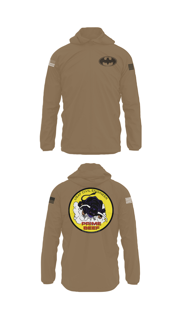 Windbreaker, 185th CES, Navy, Teamtime, Team time, sublimation, custom sports apparel, team uniforms, spirit wear, spiritwear, sports uniforms, custom shirts, team store, custom team store, fundraiser sports, apparel fundraiser