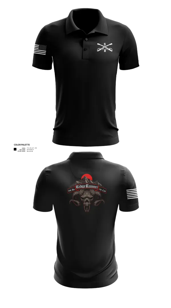 Short Sleeve Performance Polo, 1st Platoon / B CO / 2-5 CAV, Army, Teamtime, Team time, sublimation, custom sports apparel, team uniforms, spirit wear, spiritwear, sports uniforms, custom shirts, team store, custom team store, fundraiser sports, apparel fundraiser