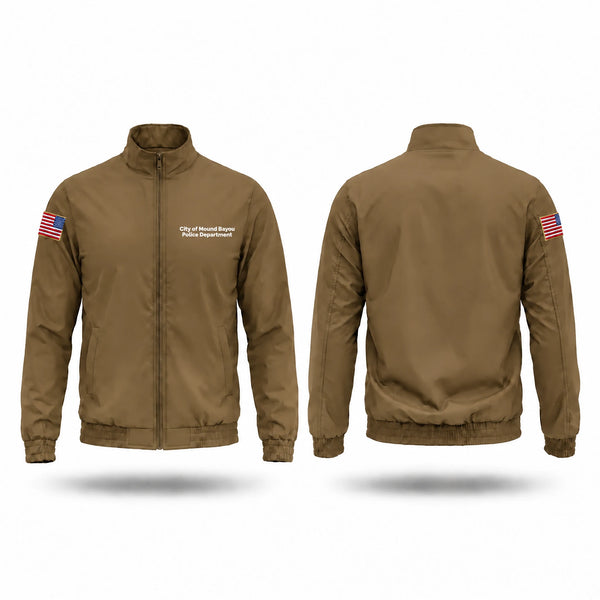 Windbreaker, City of Mound Bayou Police Department, Police, Teamtime, Team time, sublimation, custom sports apparel, team uniforms, spirit wear, spiritwear, sports uniforms, custom shirts, team store, custom team store, fundraiser sports, apparel fundraiser