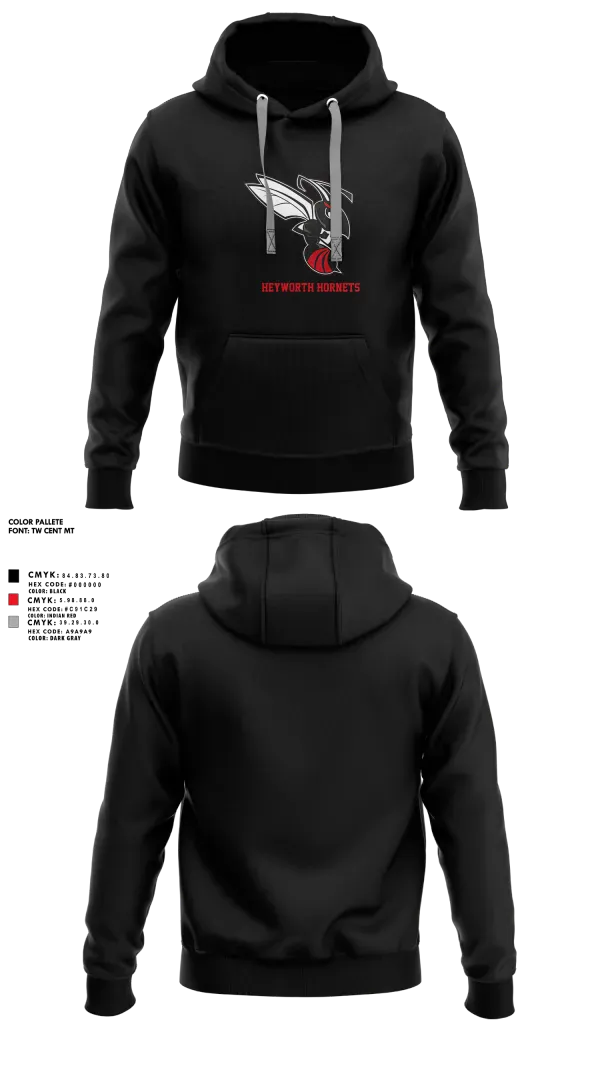 Hoodie, Heyworth Hornets, Baseball, Teamtime, Team time, sublimation, custom sports apparel, team uniforms, spirit wear, spiritwear, sports uniforms, custom shirts, team store, custom team store, fundraiser sports, apparel fundraiser