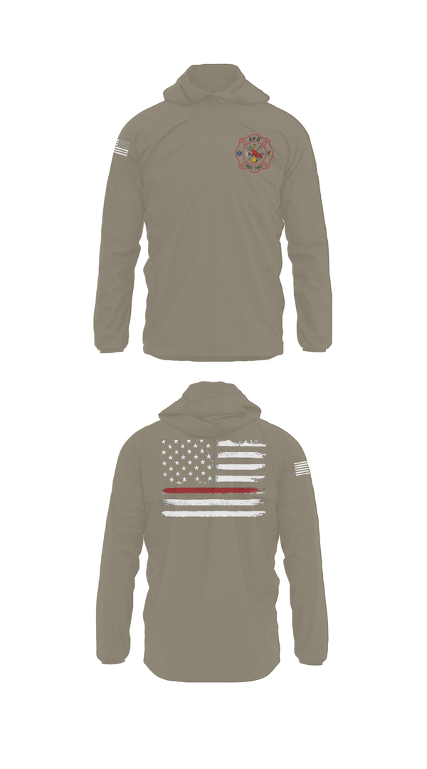 Windbreaker, Amarillo Fire Department, Fire Department, Teamtime, Team time, sublimation, custom sports apparel, team uniforms, spirit wear, spiritwear, sports uniforms, custom shirts, team store, custom team store, fundraiser sports, apparel fundraiser