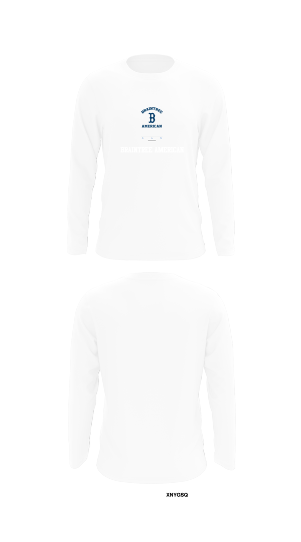 Long Sleeve Performance Shirt, Braintree American, Baseball, Teamtime, Team time, sublimation, custom sports apparel, team uniforms, spirit wear, spiritwear, sports uniforms, custom shirts, team store, custom team store, fundraiser sports, apparel fundraiser