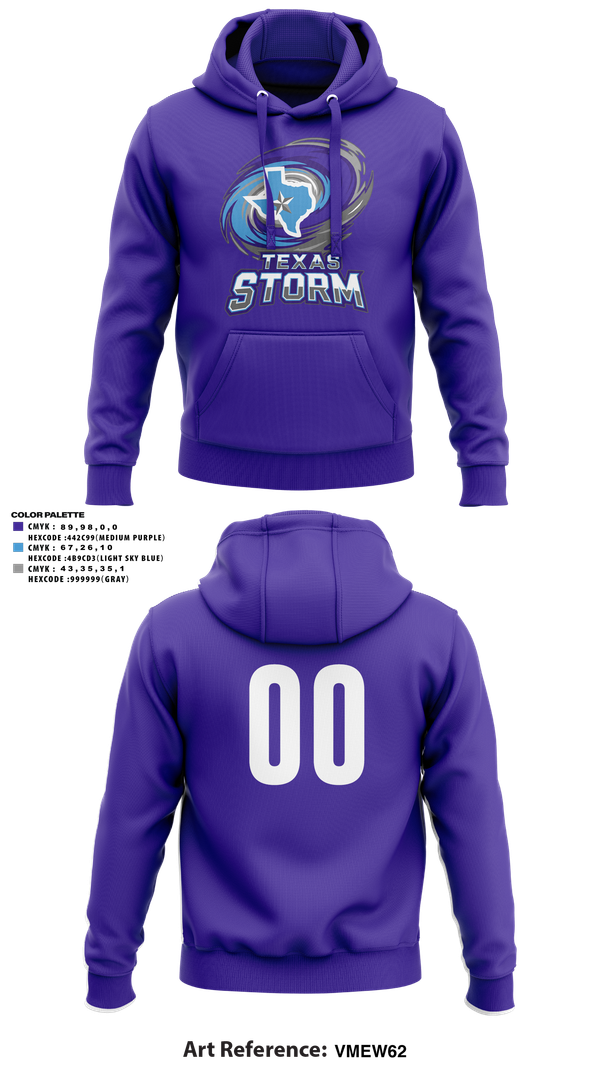 Hoodie, Texas Storm, Softball, Teamtime, Team time, sublimation, custom sports apparel, team uniforms, spirit wear, spiritwear, sports uniforms, custom shirts, team store, custom team store, fundraiser sports, apparel fundraiser