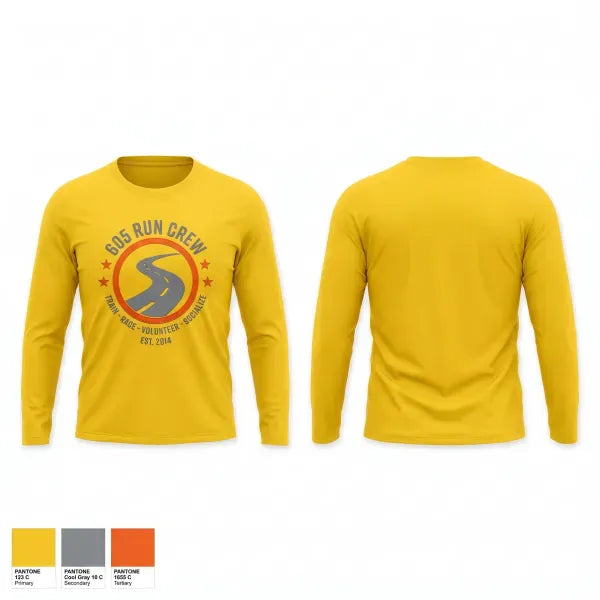 Long Sleeve Performance Shirt, 605 Running Company Downtown, Spirit Store, Teamtime, Team time, sublimation, custom sports apparel, team uniforms, spirit wear, spiritwear, sports uniforms, custom shirts, team store, custom team store, fundraiser sports, apparel fundraiser