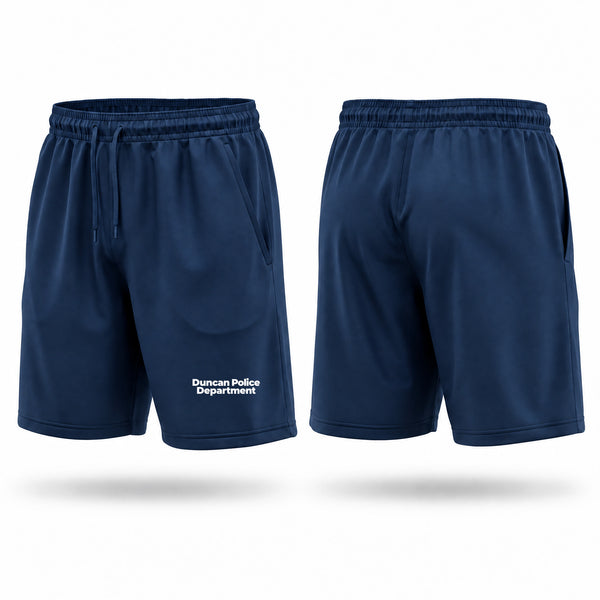 Athletic Shorts With Pockets, Duncan Police Department, Police, Teamtime, Team time, sublimation, custom sports apparel, team uniforms, spirit wear, spiritwear, sports uniforms, custom shirts, team store, custom team store, fundraiser sports, apparel fundraiser