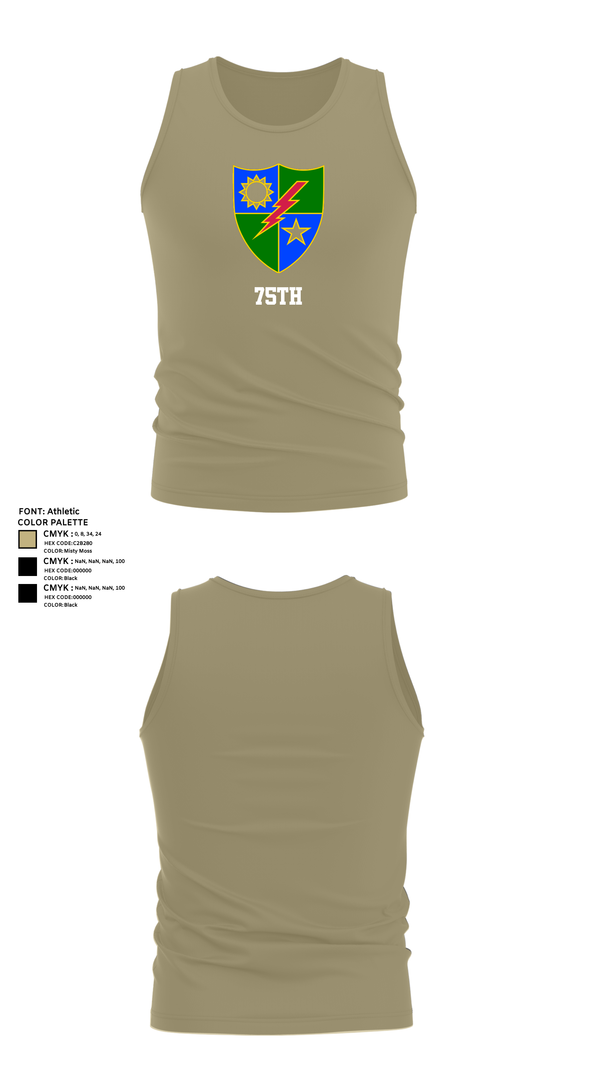 Tank Top, 75th, , Teamtime, Team time, sublimation, custom sports apparel, team uniforms, spirit wear, spiritwear, sports uniforms, custom shirts, team store, custom team store, fundraiser sports, apparel fundraiser