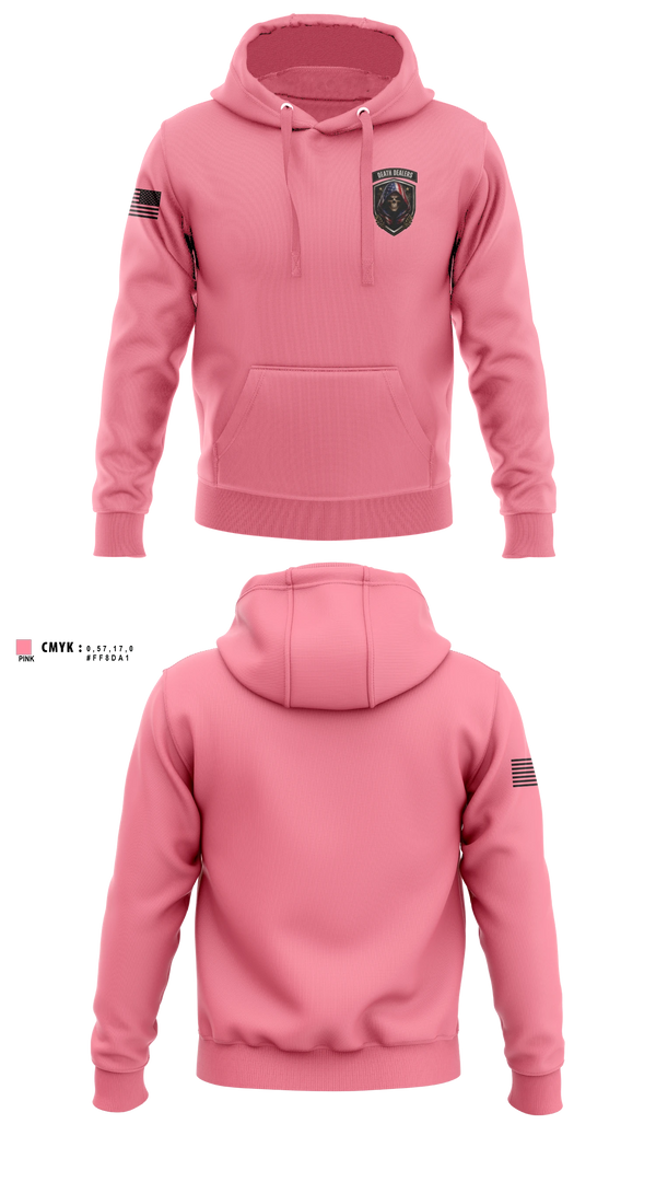 Hoodie, Death DealersDeath Dealers Airsoft, Spirit Store, Teamtime, Team time, sublimation, custom sports apparel, team uniforms, spirit wear, spiritwear, sports uniforms, custom shirts, team store, custom team store, fundraiser sports, apparel fundraiser