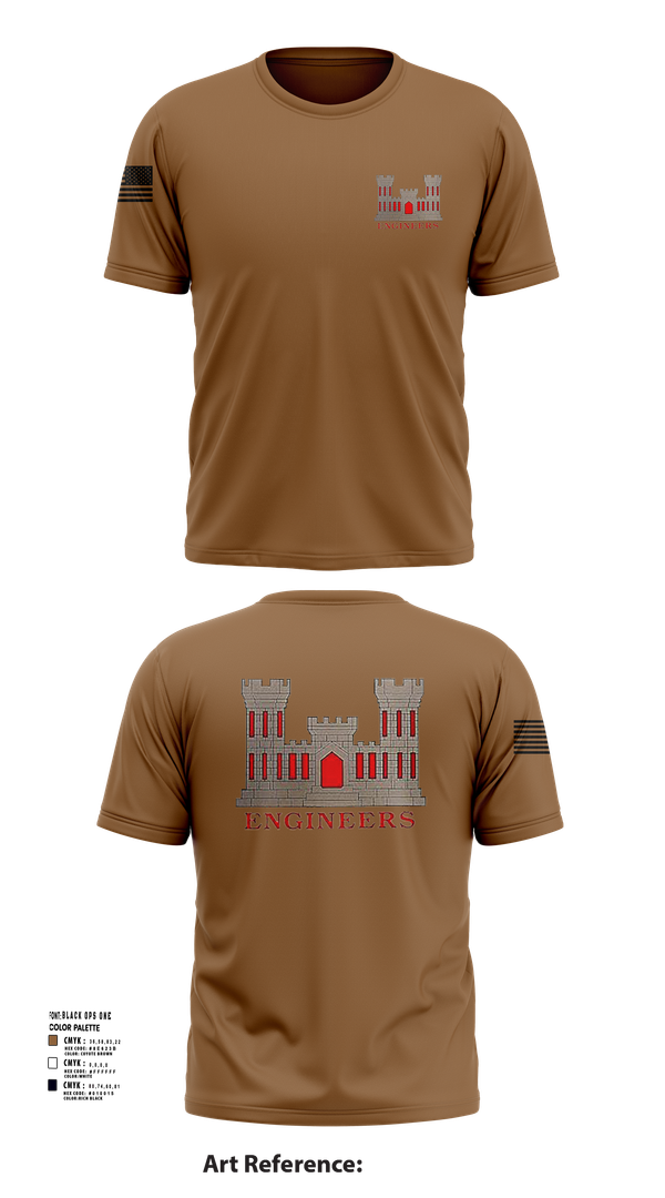 Short Sleeve Performance Shirt, 817th engineer sapper, , Teamtime, Team time, sublimation, custom sports apparel, team uniforms, spirit wear, spiritwear, sports uniforms, custom shirts, team store, custom team store, fundraiser sports, apparel fundraiser