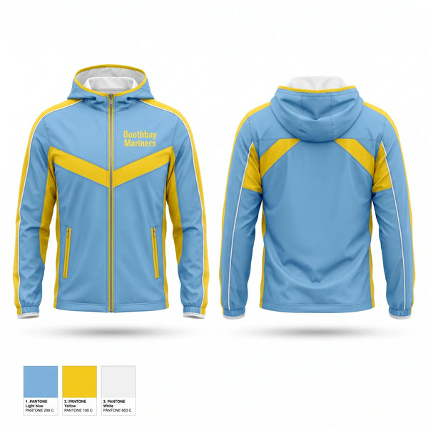 Windbreaker, Boothbay Mariners, Baseball, Teamtime, Team time, sublimation, custom sports apparel, team uniforms, spirit wear, spiritwear, sports uniforms, custom shirts, team store, custom team store, fundraiser sports, apparel fundraiser
