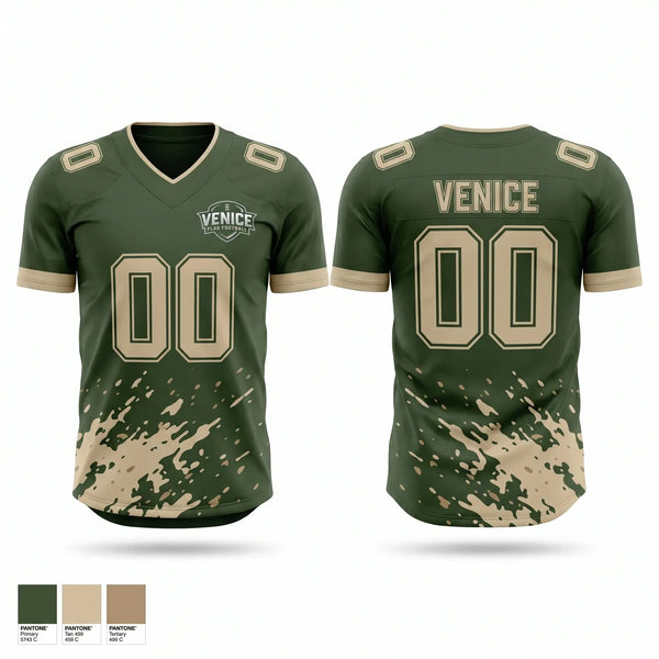 Football Jersey, Venice Indians, , Teamtime, Team time, sublimation, custom sports apparel, team uniforms, spirit wear, spiritwear, sports uniforms, custom shirts, team store, custom team store, fundraiser sports, apparel fundraiser