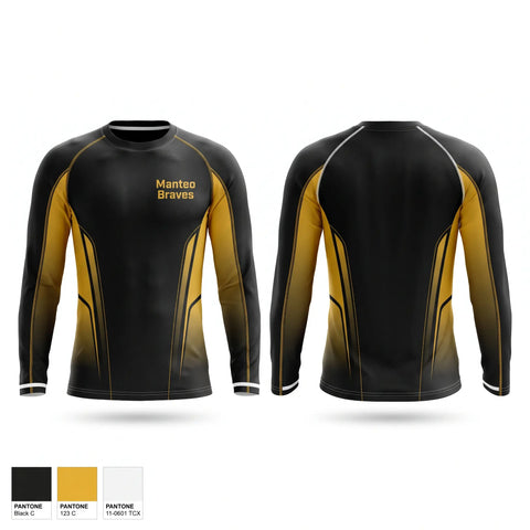 Long Sleeve Performance Shirt, Manteo Braves, Women's Basketball, Teamtime, Team time, sublimation, custom sports apparel, team uniforms, spirit wear, spiritwear, sports uniforms, custom shirts, team store, custom team store, fundraiser sports, apparel fundraiser