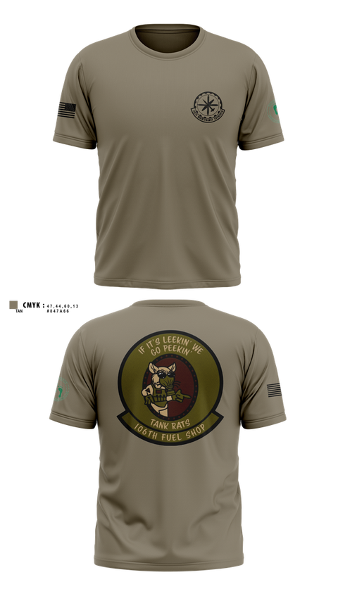 Short Sleeve Performance Shirt, 106 Fuels Shop, National Guard, Teamtime, Team time, sublimation, custom sports apparel, team uniforms, spirit wear, spiritwear, sports uniforms, custom shirts, team store, custom team store, fundraiser sports, apparel fundraiser