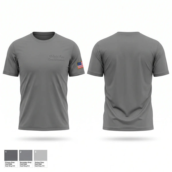 Short Sleeve Performance Shirt, Shiloh Fire Department, Fire Department, Teamtime, Team time, sublimation, custom sports apparel, team uniforms, spirit wear, spiritwear, sports uniforms, custom shirts, team store, custom team store, fundraiser sports, apparel fundraiser
