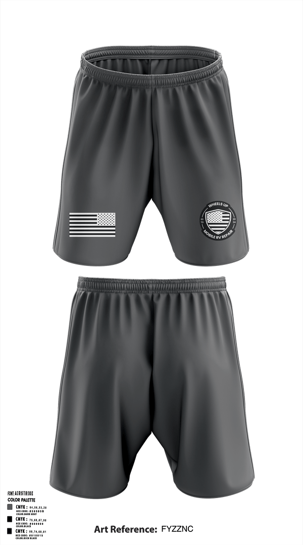 Athletic Shorts With Pockets, Wheels Up Mobile RV RepairCullman County Dive TeamWheels Up Mobile RV Repair, , Teamtime, Team time, sublimation, custom sports apparel, team uniforms, spirit wear, spiritwear, sports uniforms, custom shirts, team store, custom team store, fundraiser sports, apparel fundraiser