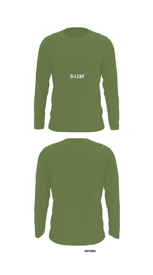 Long Sleeve Performance Shirt, 5-1 cav, Army, Teamtime, Team time, sublimation, custom sports apparel, team uniforms, spirit wear, spiritwear, sports uniforms, custom shirts, team store, custom team store, fundraiser sports, apparel fundraiser