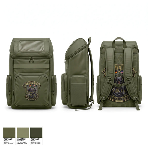 Gear Bag, Dulmen DES, Army, Teamtime, Team time, sublimation, custom sports apparel, team uniforms, spirit wear, spiritwear, sports uniforms, custom shirts, team store, custom team store, fundraiser sports, apparel fundraiser