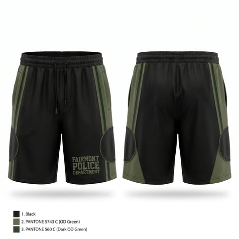 Athletic Shorts With Pockets, Fairmont Police Department, Police, Teamtime, Team time, sublimation, custom sports apparel, team uniforms, spirit wear, spiritwear, sports uniforms, custom shirts, team store, custom team store, fundraiser sports, apparel fundraiser