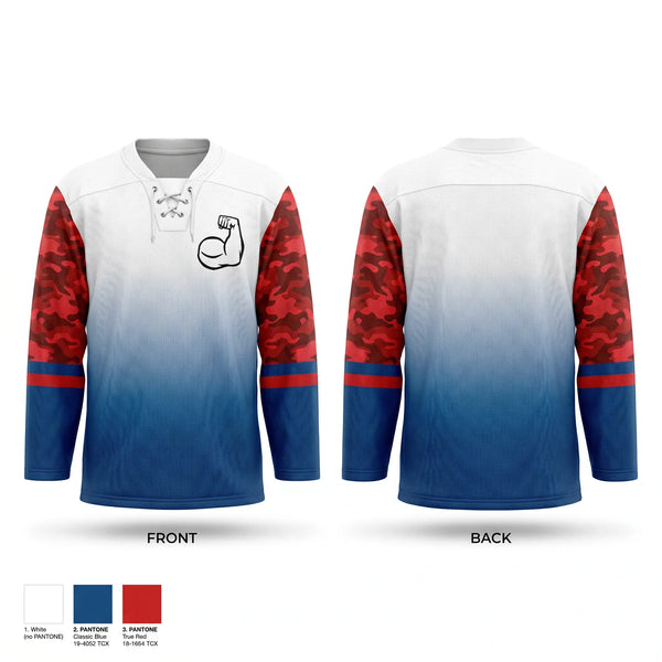 Hockey Jersey, Young Guns, Ice Hockey, Teamtime, Team time, sublimation, custom sports apparel, team uniforms, spirit wear, spiritwear, sports uniforms, custom shirts, team store, custom team store, fundraiser sports, apparel fundraiser
