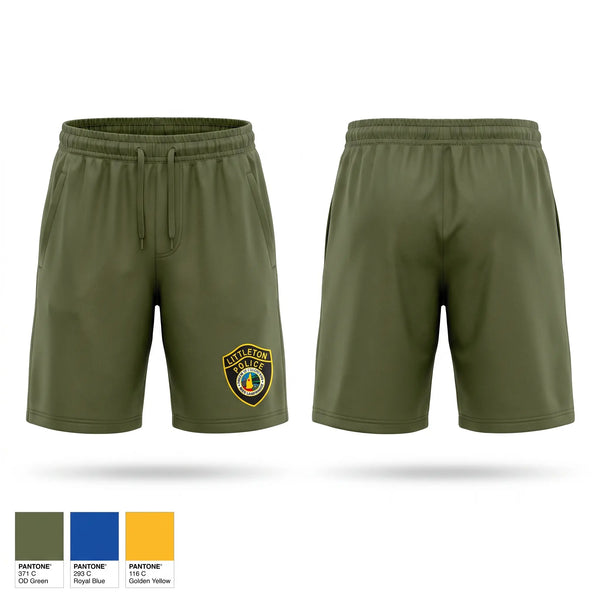 Athletic Shorts With Pockets, Littleton NH Police Department, Police, Teamtime, Team time, sublimation, custom sports apparel, team uniforms, spirit wear, spiritwear, sports uniforms, custom shirts, team store, custom team store, fundraiser sports, apparel fundraiser