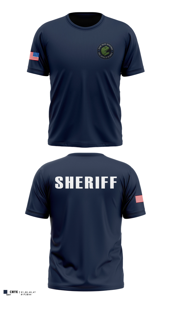 Short Sleeve Performance Shirt, Rayne Police Department, Police, Teamtime, Team time, sublimation, custom sports apparel, team uniforms, spirit wear, spiritwear, sports uniforms, custom shirts, team store, custom team store, fundraiser sports, apparel fundraiser