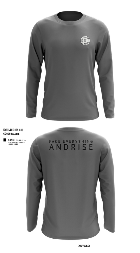 Long Sleeve Performance Shirt, FearLifestyle, , Teamtime, Team time, sublimation, custom sports apparel, team uniforms, spirit wear, spiritwear, sports uniforms, custom shirts, team store, custom team store, fundraiser sports, apparel fundraiser
