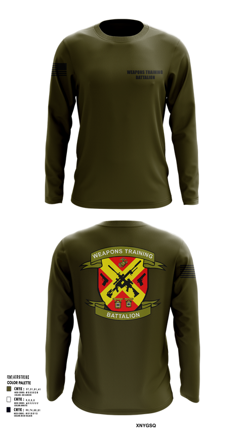 Long Sleeve Performance Shirt, Weapons Training Battalion, Marines, Teamtime, Team time, sublimation, custom sports apparel, team uniforms, spirit wear, spiritwear, sports uniforms, custom shirts, team store, custom team store, fundraiser sports, apparel fundraiser