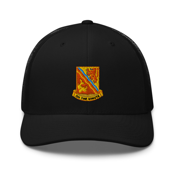 Bravo Battery 6th BN 37th FAR 84509561 Retro Trucker Hat | Yupoong 6606