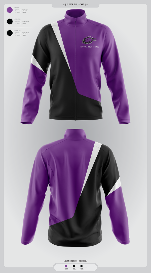 Fleece Jacket, Sequoia High School, , Teamtime, Team time, sublimation, custom sports apparel, team uniforms, spirit wear, spiritwear, sports uniforms, custom shirts, team store, custom team store, fundraiser sports, apparel fundraiser