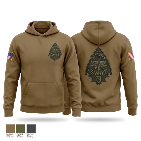 Hoodie, Wetumpka SWAT, Police, Teamtime, Team time, sublimation, custom sports apparel, team uniforms, spirit wear, spiritwear, sports uniforms, custom shirts, team store, custom team store, fundraiser sports, apparel fundraiser