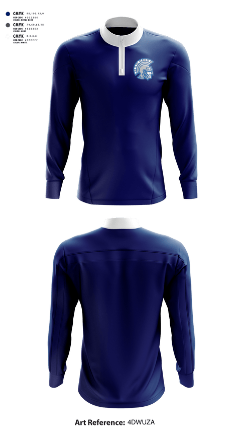 Quarter Zip Jacket, Tracyton Pee Wee Sports Association, Football, Teamtime, Team time, sublimation, custom sports apparel, team uniforms, spirit wear, spiritwear, sports uniforms, custom shirts, team store, custom team store, fundraiser sports, apparel fundraiser