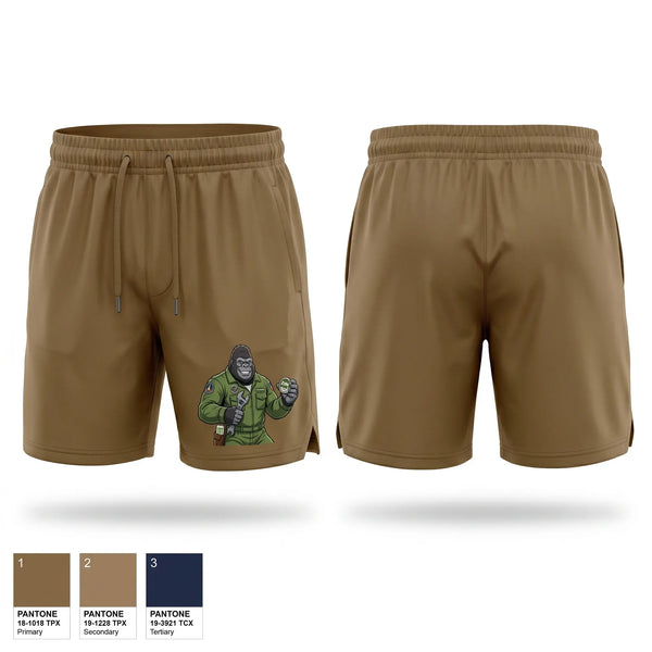 Athletic Shorts With Pockets, 1st Space HHC, Army, Teamtime, Team time, sublimation, custom sports apparel, team uniforms, spirit wear, spiritwear, sports uniforms, custom shirts, team store, custom team store, fundraiser sports, apparel fundraiser