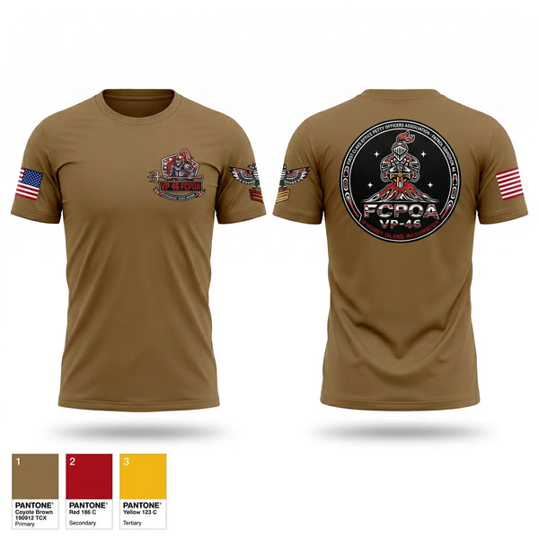 Short Sleeve Performance Shirt, VP-46 FCPOA, Navy, Teamtime, Team time, sublimation, custom sports apparel, team uniforms, spirit wear, spiritwear, sports uniforms, custom shirts, team store, custom team store, fundraiser sports, apparel fundraiser