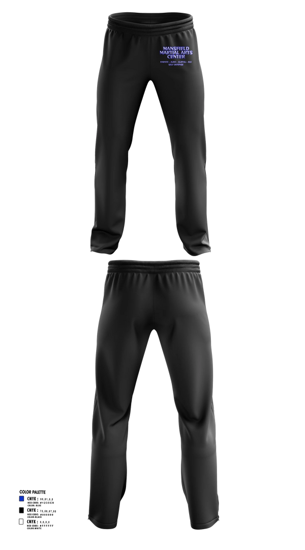 Sweatpants, Mansfield Martial Arts Center, , Teamtime, Team time, sublimation, custom sports apparel, team uniforms, spirit wear, spiritwear, sports uniforms, custom shirts, team store, custom team store, fundraiser sports, apparel fundraiser