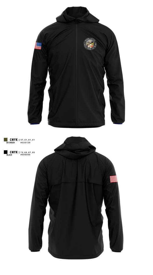 Windbreaker, Joint Task Force- 6, Marines, Teamtime, Team time, sublimation, custom sports apparel, team uniforms, spirit wear, spiritwear, sports uniforms, custom shirts, team store, custom team store, fundraiser sports, apparel fundraiser