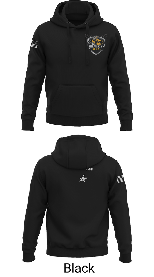 Hoodie, USS WASP, , Teamtime, Team time, sublimation, custom sports apparel, team uniforms, spirit wear, spiritwear, sports uniforms, custom shirts, team store, custom team store, fundraiser sports, apparel fundraiser
