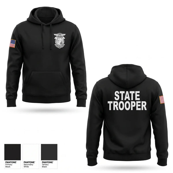 Hoodie, North Carolina highway patrol, Police, Teamtime, Team time, sublimation, custom sports apparel, team uniforms, spirit wear, spiritwear, sports uniforms, custom shirts, team store, custom team store, fundraiser sports, apparel fundraiser