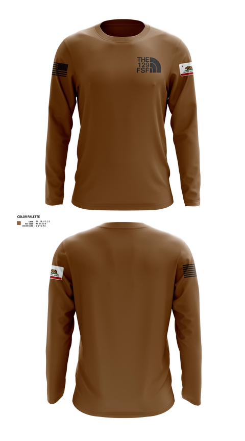 Long Sleeve Performance Shirt, 129 FSS, Air Force, Teamtime, Team time, sublimation, custom sports apparel, team uniforms, spirit wear, spiritwear, sports uniforms, custom shirts, team store, custom team store, fundraiser sports, apparel fundraiser