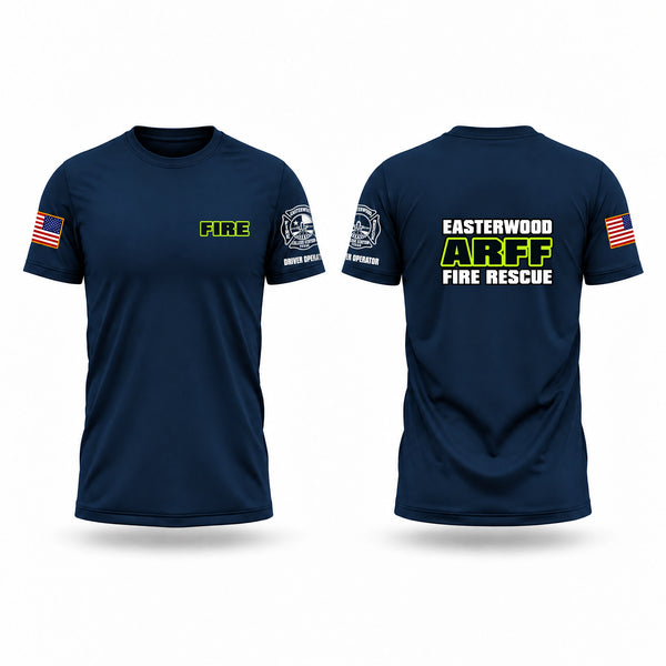 Short Sleeve Performance Shirt, Easterwood Fire Rescue ( Protec Fire Services), Fire Department, Teamtime, Team time, sublimation, custom sports apparel, team uniforms, spirit wear, spiritwear, sports uniforms, custom shirts, team store, custom team store, fundraiser sports, apparel fundraiser