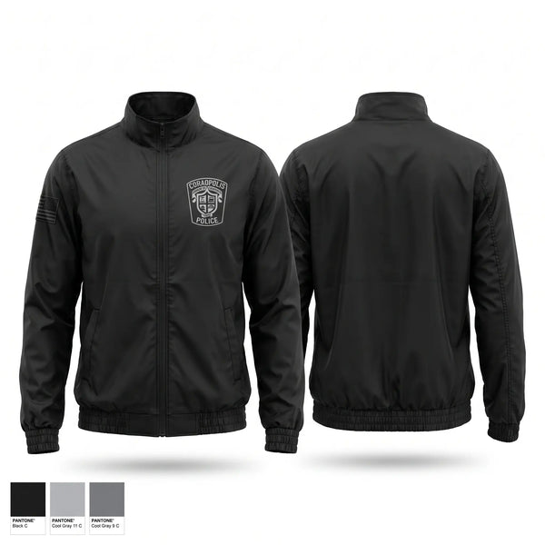 Windbreaker, Coraopolis Police Department, Police, Teamtime, Team time, sublimation, custom sports apparel, team uniforms, spirit wear, spiritwear, sports uniforms, custom shirts, team store, custom team store, fundraiser sports, apparel fundraiser